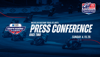 Video: Quad Lock Superbike Race Two Press Conference From Michelin Raceway Road Atlanta