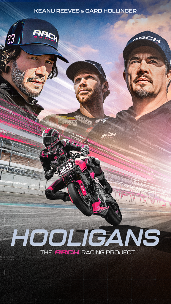 Read more about the article Lights, Camera, Racing Action: Keanu Reeves, Gard Hollinger, And ARCH Racing Bring MotoAmerica To Center Stage In Upcoming Samsung TV Plus Docuseries