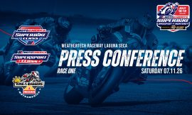 Video: Quad Lock Superbike, Supersport, and Mission King Of The Baggers Race 1 Press Conferences From WeatherTech Raceway Laguna Seca