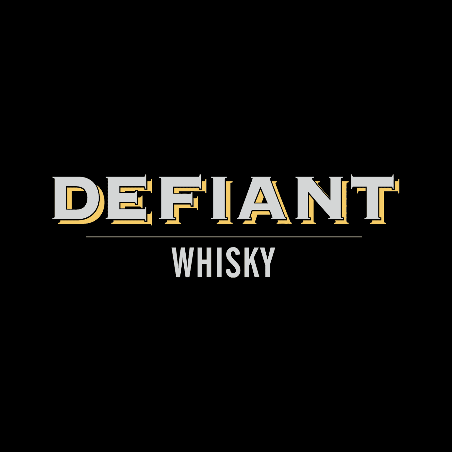 Defiant Whisky logo