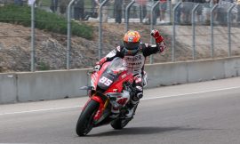 Double Vision In Quad Lock Superbike Race Two At Laguna Seca