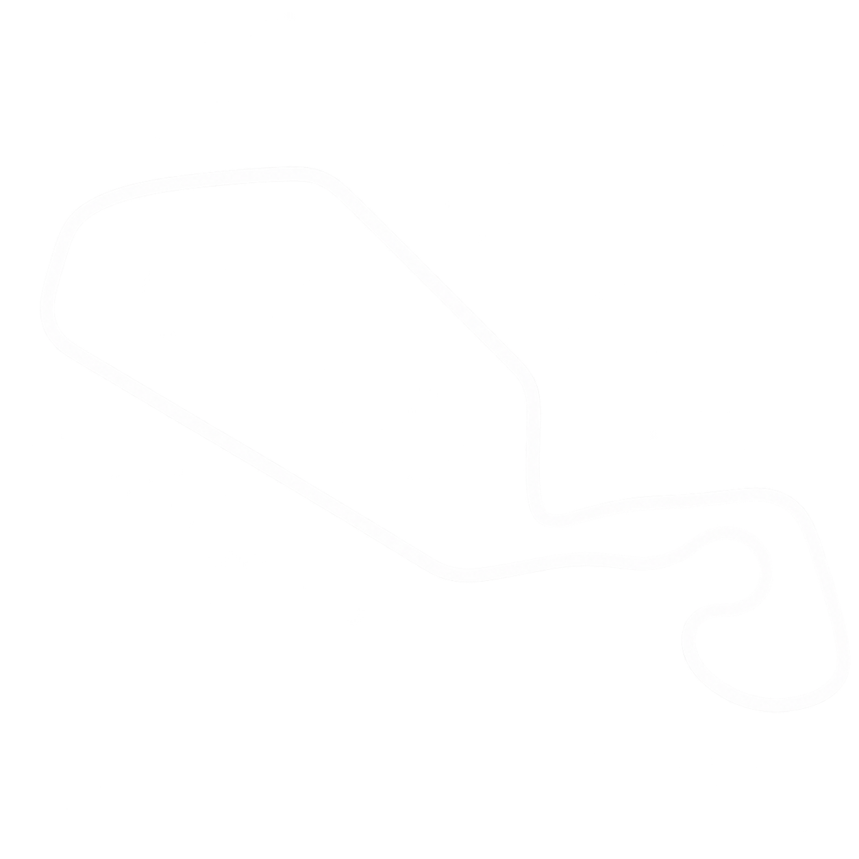MotoAmerica Superbikes at New Jersey track outline