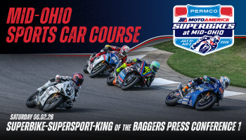 Video: Quad Lock Superbike, Supersport, and Mission King Of The Baggers Race 1 Press Conferences From Mid-Ohio Sports Car Course