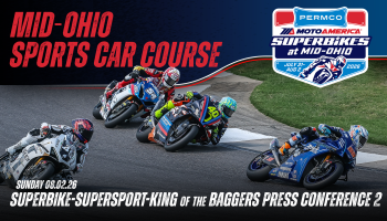 Video: Quad Lock Superbike, Supersport, and Mission King Of The Baggers Race 2 Press Conferences From Mid-Ohio Sports Car Course